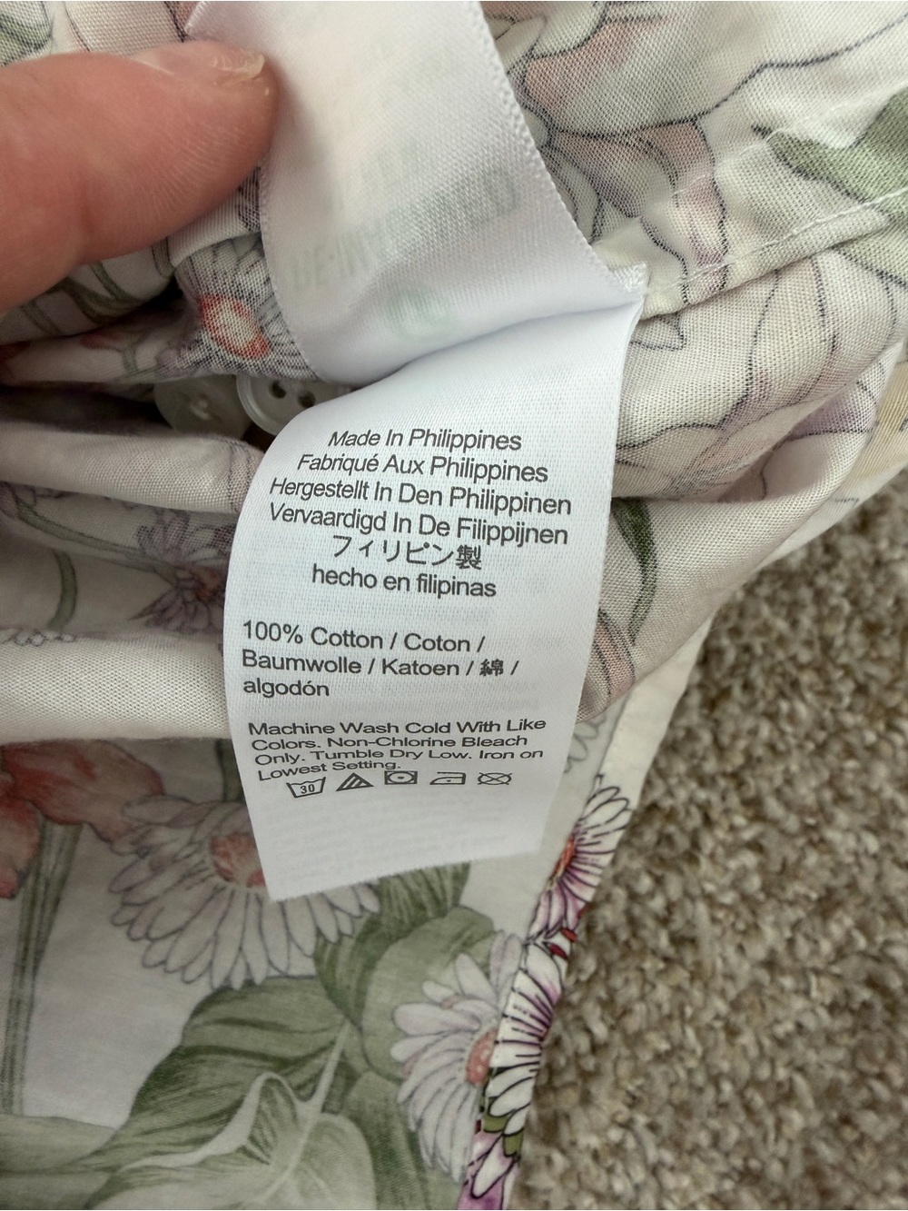 J.Crew Classic Fit Popover shirt in Ratti island botanical print - Picture 8 of 10